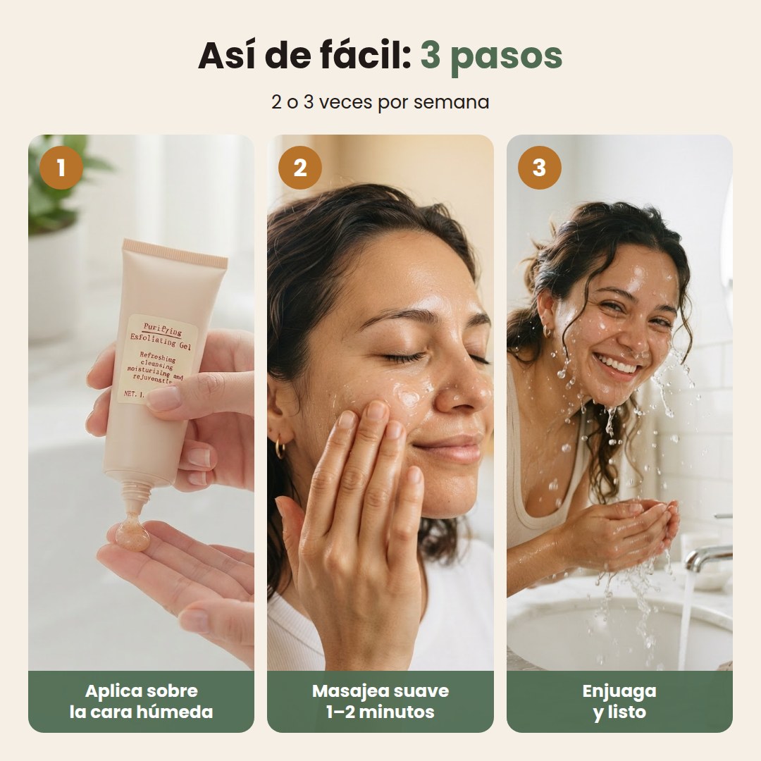 3 pasos Purifying Gel